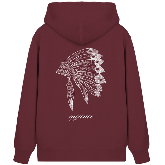 Spirit Feather | Organic Zipper