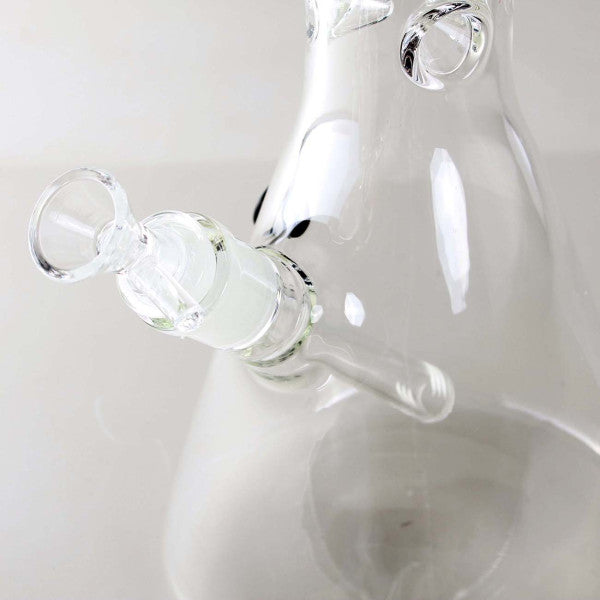 Borosilikatbong | ICE STRAIGHT | Beaker/Zylinder | BLAZE