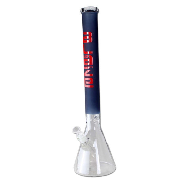 Borosilikatbong | ICE STRAIGHT | Beaker/Zylinder | BLAZE