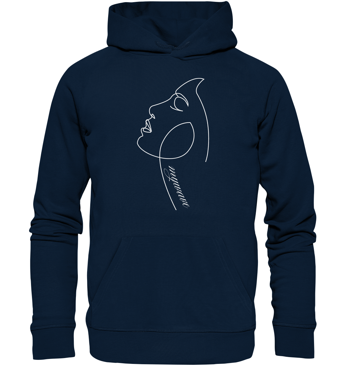 Fine Line #01 - Organic Basic Hoodie