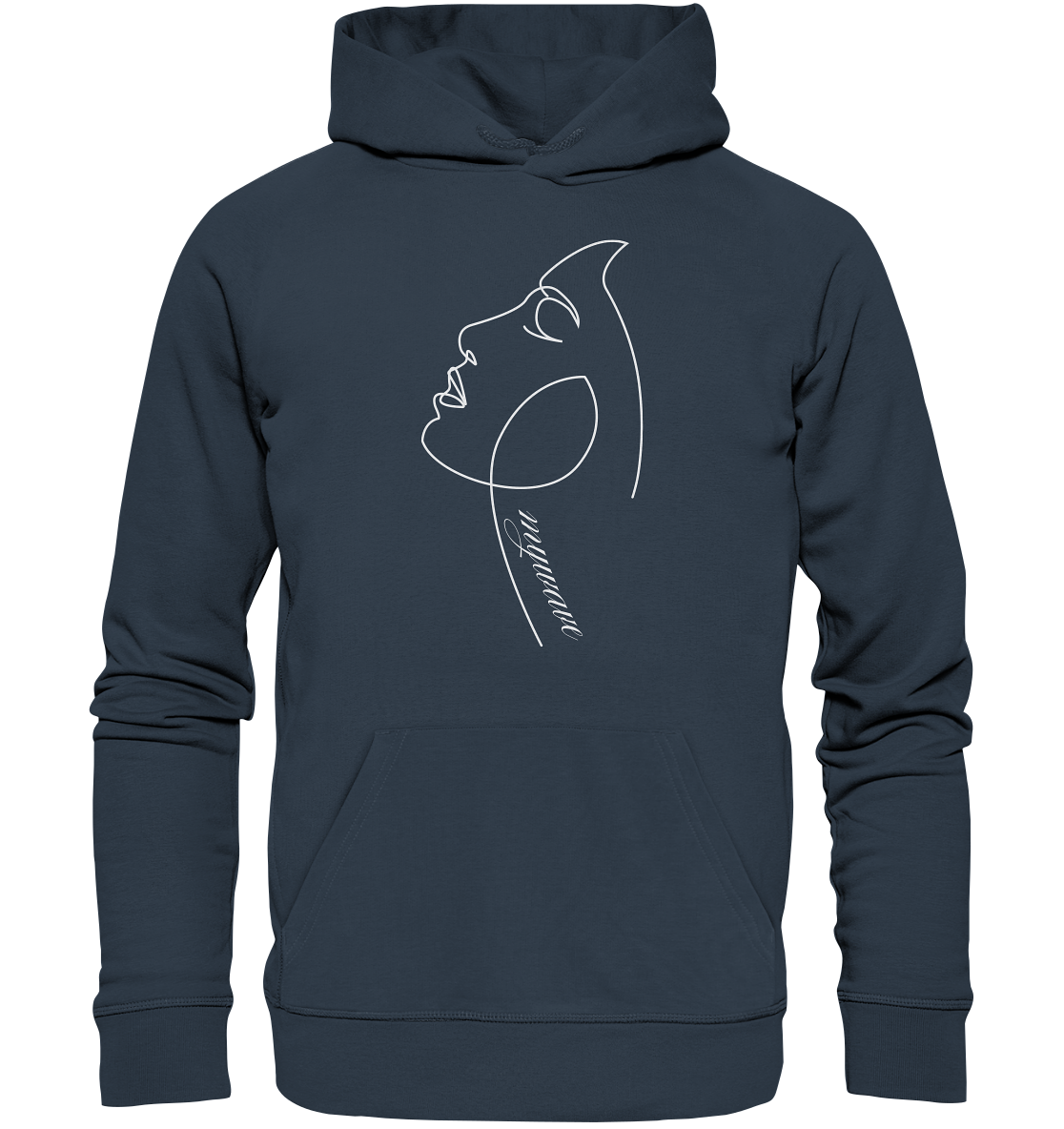 Fine Line #01 - Organic Basic Hoodie
