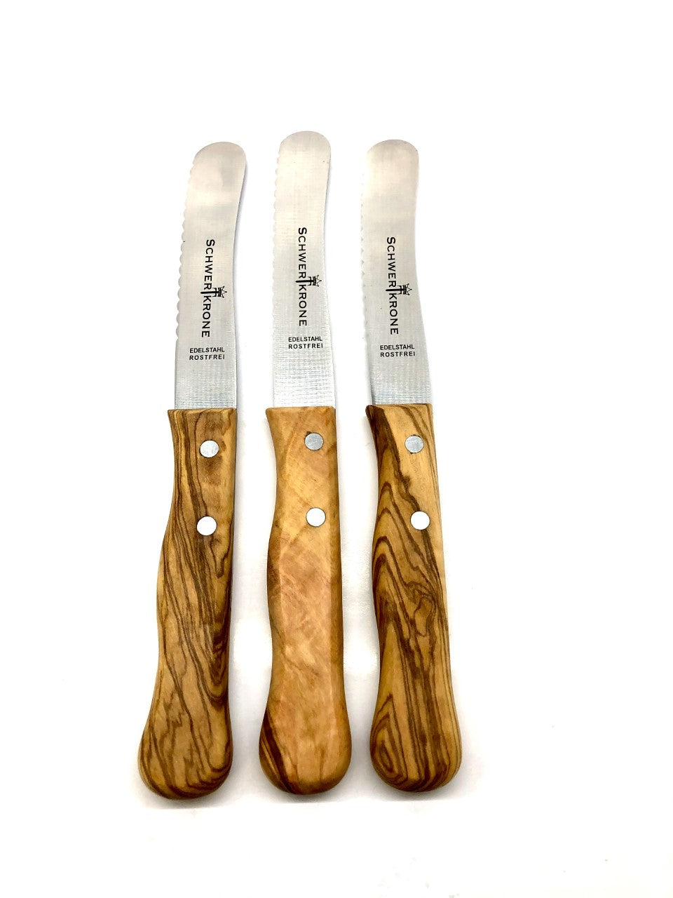 Brötchenmesser mit Olivenholzgriff