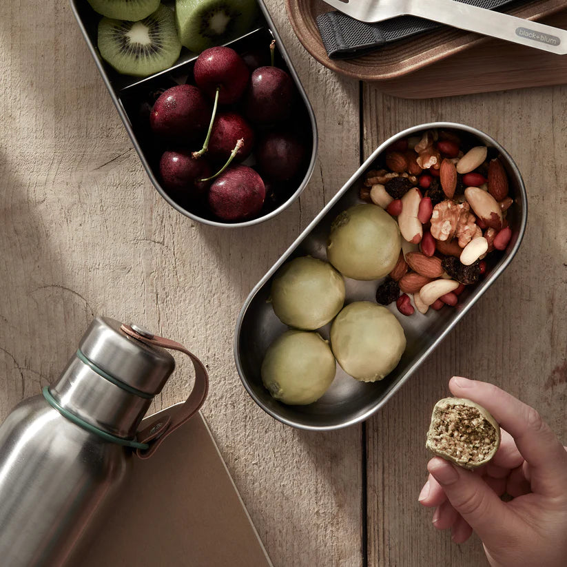 Spar-Set | Trinkflasche + Bentobox | Edelstahl
