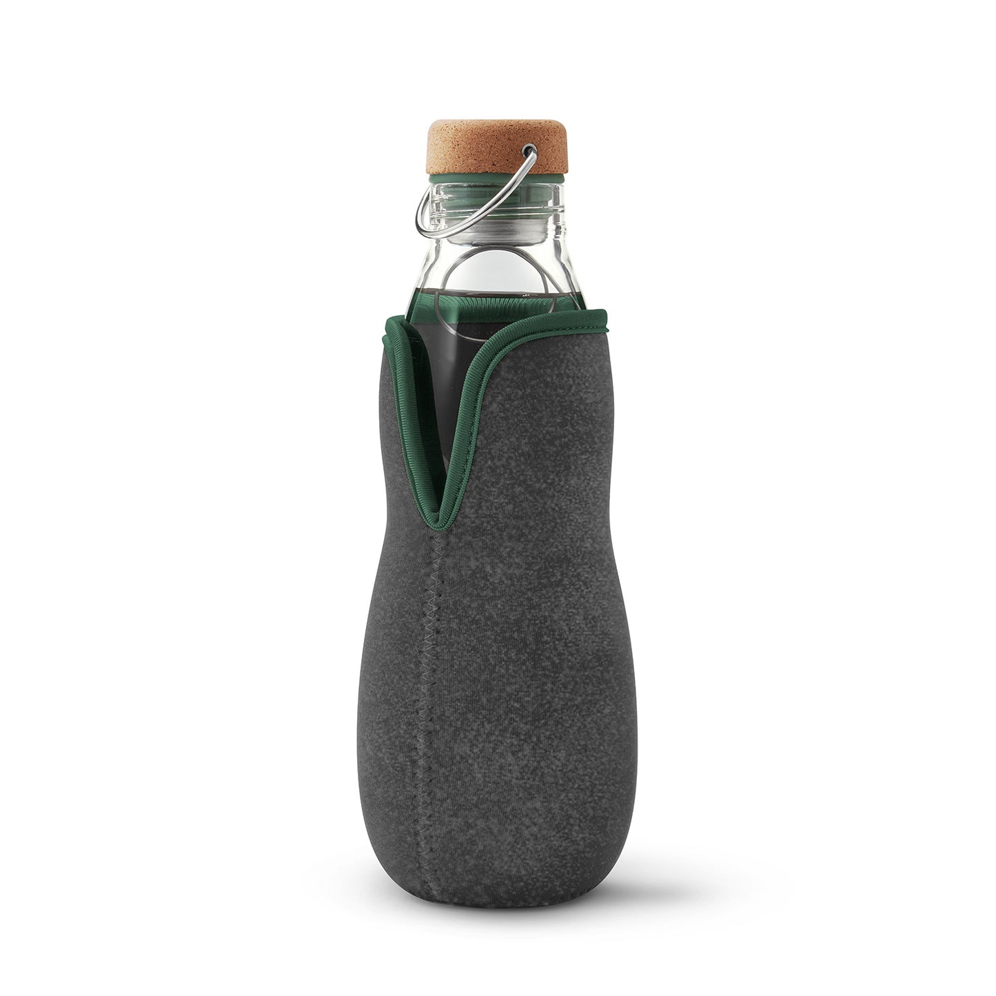 Trinkflasche aus Glas mit Aktivkohlefilter | 650 ml  "Eau Good"