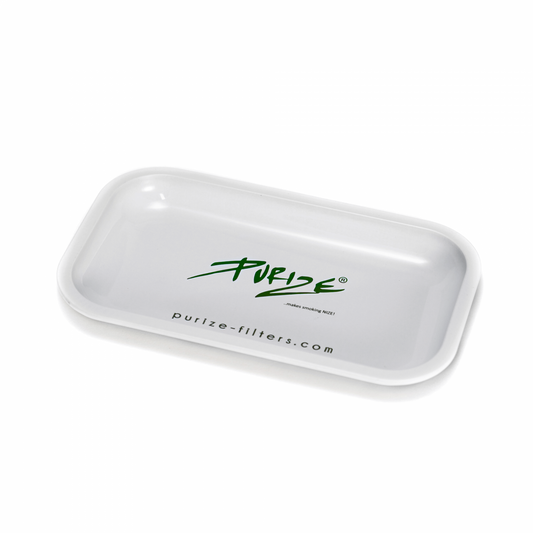PURIZE Metal Tray | White