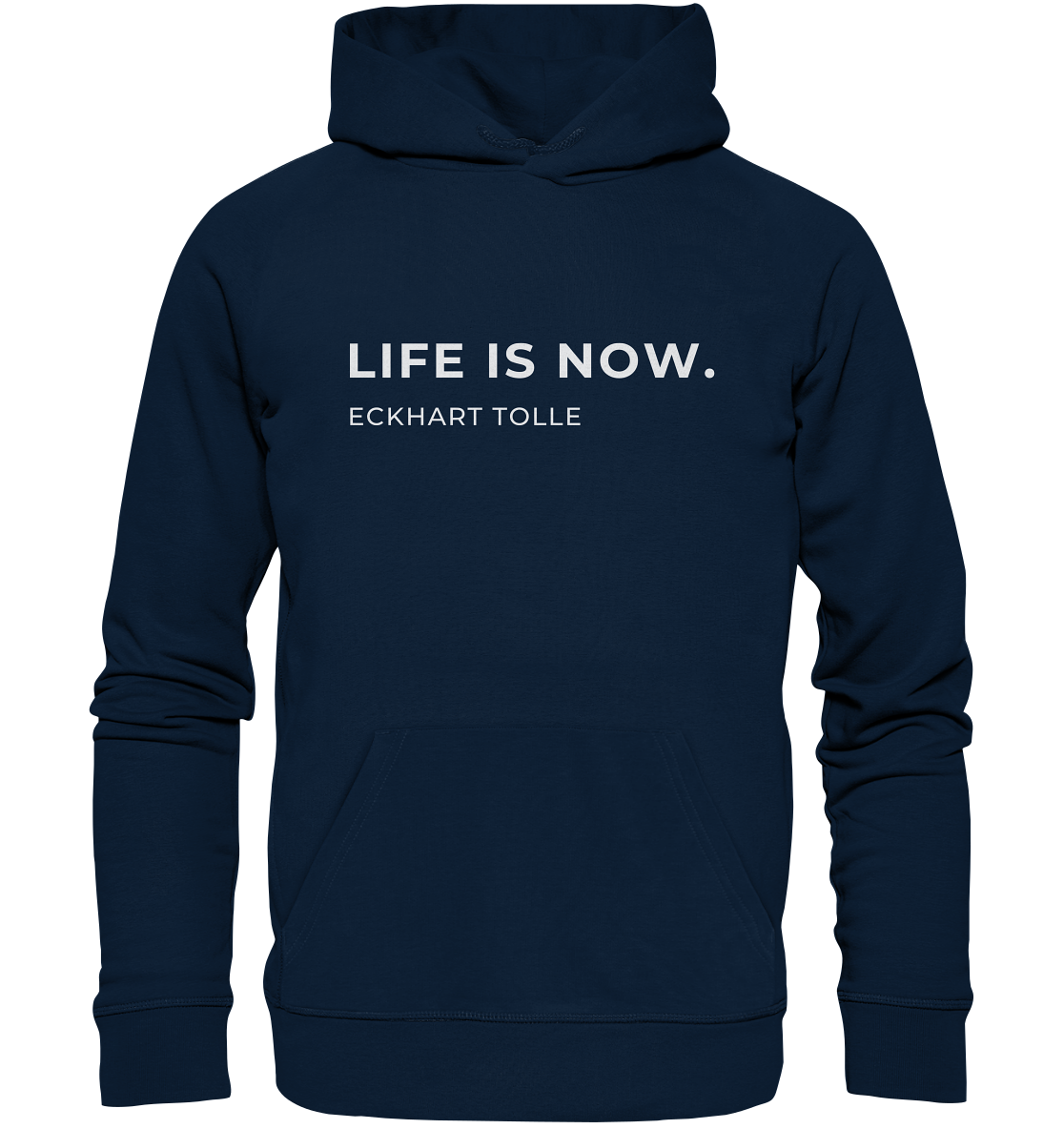 "Life is now" | Unisex Hoodie | Organic