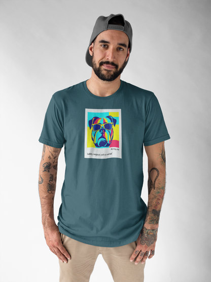Art by AI | Cool Dog | Shirt (Organic)